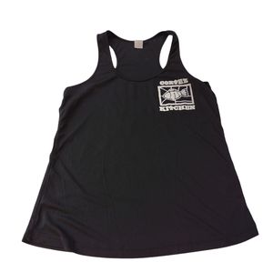 Cortez Kitchen Women's Large Black Tank Top Quick Dry Used.